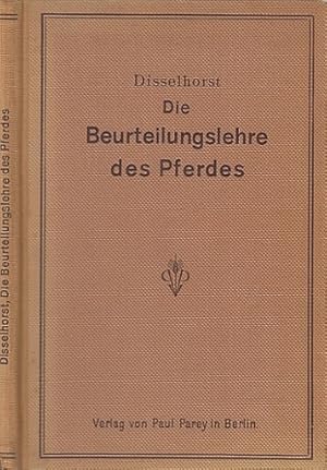 Seller image for Die Beurteilungslehre des Pferdes. for sale by Antiquariat an der Nikolaikirche