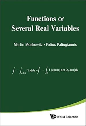 Seller image for Functions Of Several Real Variables [Soft Cover ] for sale by booksXpress