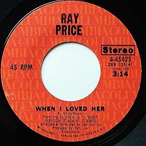 Image du vendeur pour I'd Rather Be Sorry / When I Loved Her [7" 45 rpm single] mis en vente par Kayleighbug Books, IOBA