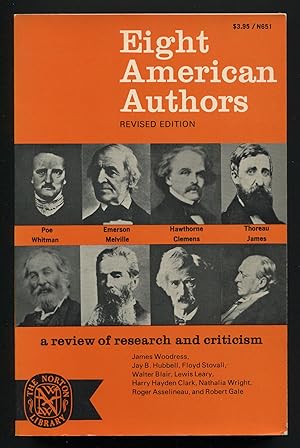 Seller image for Eight American Authors: A Review of Research and Criticism for sale by Between the Covers-Rare Books, Inc. ABAA
