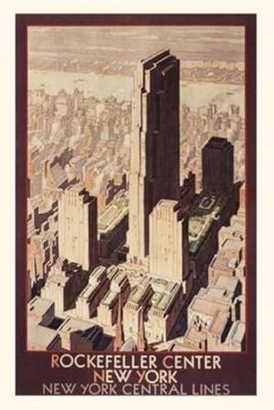 Seller image for Vintage Journal Travel Poster, Rockefeller Center, New York City (Pocket Sized - Found Image Press Journals) [Soft Cover ] for sale by booksXpress
