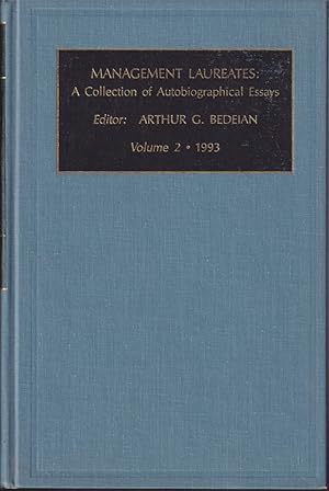 Seller image for Management Laureates: A Collection Of Autobiographical Essays Volume 2 1993 for sale by Jonathan Grobe Books
