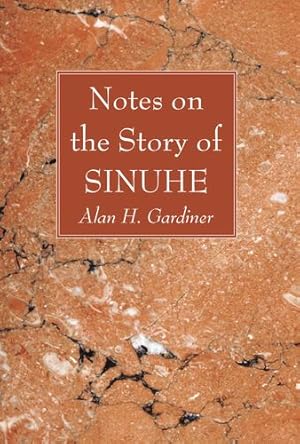 Imagen del vendedor de Notes on the Story of Sinuhe [Soft Cover ] a la venta por booksXpress