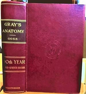 Seller image for Anatomy of the Human Body (Gray's Anatomy). By Henry Gray. Twenty-seventh edition (American Centennial Edition) for sale by Alplaus Books