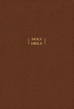Seller image for NIV, Wide Margin Bible, Leathersoft, Brown, Red Letter, Comfort Print by Zondervan [Imitation Leather ] for sale by booksXpress