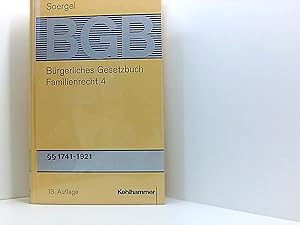 Bürgerliches Gesetzbuch mit Einführungsgesetz und Nebengesetzen (BGB): Band 20, Familienrecht 4: ...