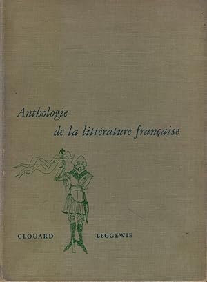 Seller image for Anthologie De La Litterature Francaise - Tome 1 for sale by Bookshop Baltimore