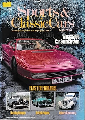 Sports & Classic Cars Australia June/August 89