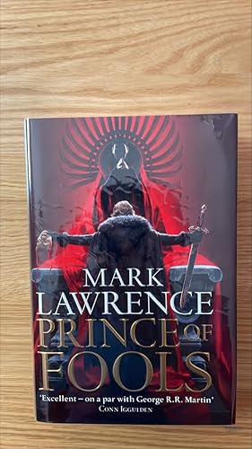 Imagen del vendedor de Prince of Fools (Red Queen?s War, Book 1). Signed UK first edition, first printing a la venta por Signed and Delivered Books