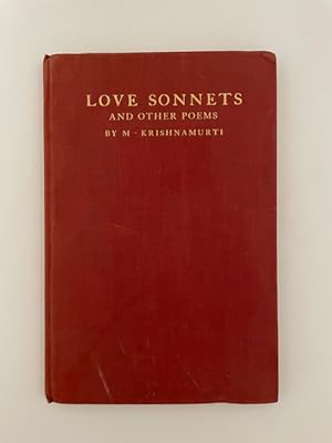 Seller image for Love Sonnets and Other Poems for sale by BookEnds Bookstore & Curiosities