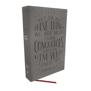 Seller image for Nkjv, Holy Bible for Kids, Verse Art Cover Collection, Leathersoft, Gray, Comfort Print: Holy Bible, New King James Version (Leather / Fine Binding) for sale by BargainBookStores