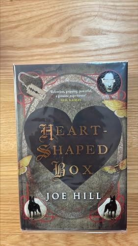 Imagen del vendedor de Heart-Shaped Box. Signed, lined and dated UK first edition, first printing a la venta por Signed and Delivered Books
