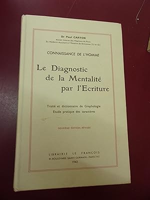 Le diagnostic de la mentalité par l'écriture