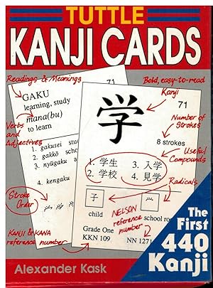 Seller image for TUTTLE KANJI CARDS. The First 440 Kanji. for sale by angeles sancha libros