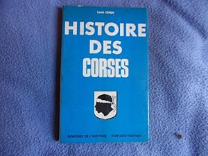 Seller image for Histoire des corses for sale by arobase livres