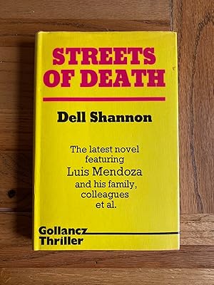 Immagine del venditore per Streets of Death venduto da James M Pickard, ABA, ILAB, PBFA.