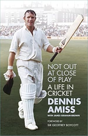 Bild des Verkufers fr Not Out at Close of Play: A Life in Cricket [Soft Cover ] zum Verkauf von booksXpress