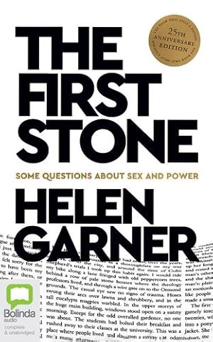 Bild des Verkufers fr The First Stone: Some Questions About Sex and Power by Garner, Helen [Audio CD ] zum Verkauf von booksXpress