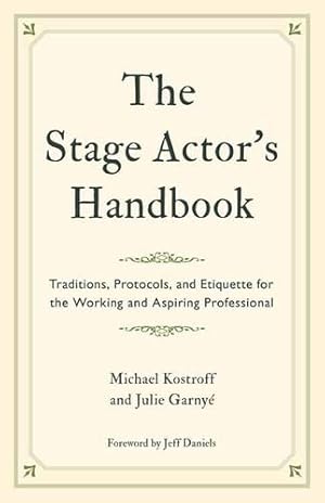 Seller image for The Stage Actor's Handbook by Kostroff, Michael [Paperback ] for sale by booksXpress