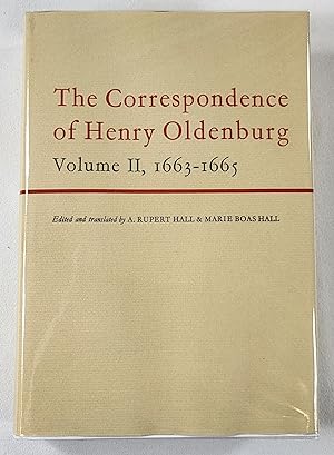 Bild des Verkufers fr The Correspondence of Henry Oldenburg. Volume II: 1663-1665 zum Verkauf von Resource Books, LLC