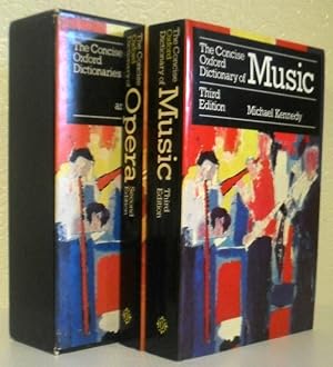 Immagine del venditore per The Concise Oxford Dictionaries of Music and Opera venduto da Washburn Books