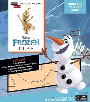 Imagen del vendedor de IncrediBuilds: Disney Frozen: Olaf 3D Wood Model and Book a la venta por Grand Eagle Retail