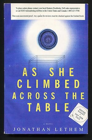 Bild des Verkufers fr As She Climbed Across the Table zum Verkauf von Between the Covers-Rare Books, Inc. ABAA