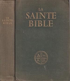 Seller image for La Sainte Bible, Traduite En Francais Sous La Direction De L'Ecole Biblique Du Jerusalem for sale by Jonathan Grobe Books