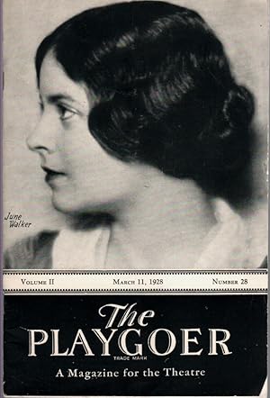 The Playgoer, Vol. 2 No. 28, March 11, 1928 Presents "Broadway" at the Garrick Theatre