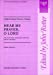 Image du vendeur pour Hear My Prayer: Vocal Score (Oxford Choral Classics Octavos) [No Binding ] mis en vente par booksXpress