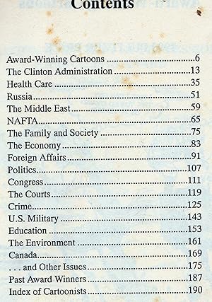 Image du vendeur pour Best Editorial Cartoons of the Year: 1994 Edition mis en vente par Yosemite Street Books