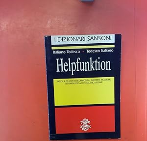 Seller image for Helpfunktion - Parole nuove di Economia, Diritto, Scienze, Infromatica e Comunicazione for sale by biblion2