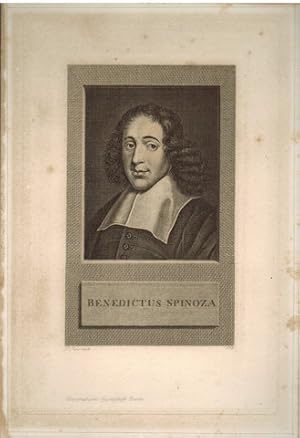 Benedictus Spinoza. Photogravüre, gestochen von Lips.