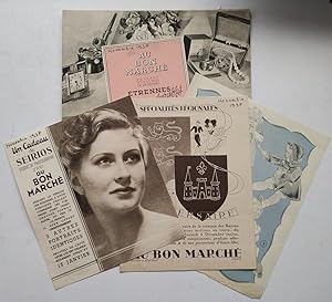 Au Bon Marché. Etrennes 1937.