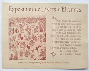 Exposition de Livres d'Etrennes.