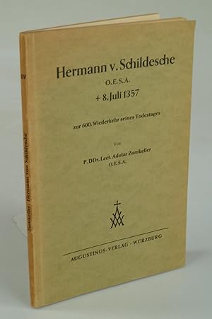 Imagen del vendedor de Hermann v. Schildesche O.E.S.A. a la venta por Antiquariat Dorner