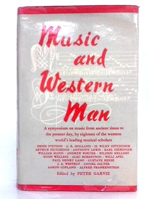 Imagen del vendedor de Music and Western Man a la venta por World of Rare Books