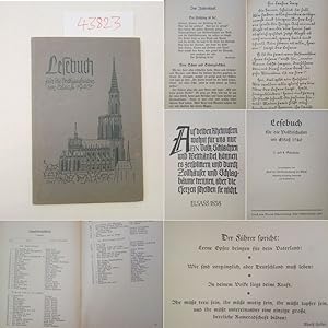 Lesebuch für die Volksschulen im Elsass 1940, 3. und 4. Schuljahr