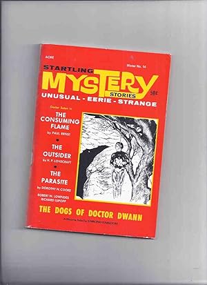 Image du vendeur pour Startling Mystery Stories, Volume 3 # 2 Winter 1969, Whole Number 14 ( Includes: Dogs of Doctor Dwann; The Parasite; Outsider; The Crawler; White Domino; Case of the Dr Who Had No Business; The Feline Phantom; The Consuming Flame, a Dr Satan story ) mis en vente par Leonard Shoup