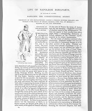 Immagine del venditore per Life Of Napoleon Bonaparte, Part XII: Napoleon The Constitutional Despot venduto da Legacy Books II