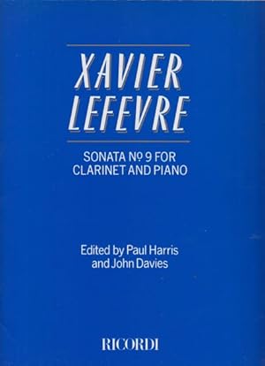 Sonata No.9 for Clarinet and Piano