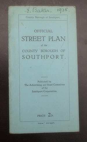 Official Street Plan of the Borough of Southport
