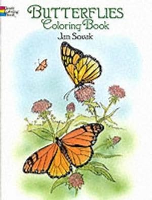 Bild des Verkufers fr Butterflies Coloring Book zum Verkauf von Smartbuy