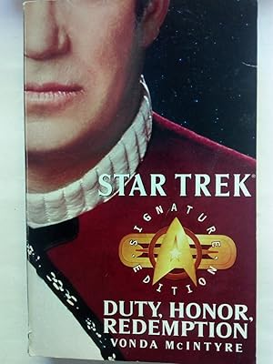 Bild des Verkufers fr Star Trek: Signature Edition: Duty, Honor, Redemption (Star Trek: All) zum Verkauf von Versandantiquariat Jena