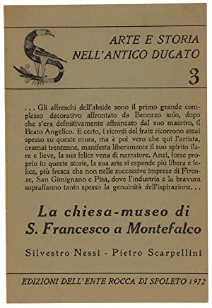 Image du vendeur pour La chiesa-museo di S. Francesco a Montefalco mis en vente par Libreria Studio Bosazzi