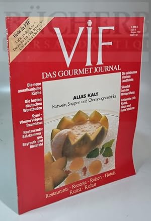VIF Das Gourmet Journal Heft 8, August 1984