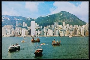 Hong Kong Central District Postcard