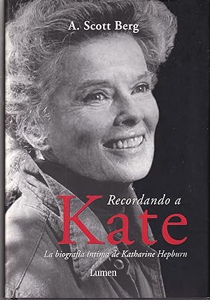 Imagen del vendedor de Recordando a kate. La biografia ntima de Katherine Hepburn. a la venta por TU LIBRO DE OCASION