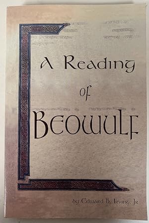 Seller image for A Reading of Beowulf for sale by Chaparral Books