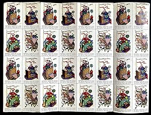 [FOUR SETS OF STAMPS DESIGNED BY ARTHUR SZYK, WITH RELATED LETTER AND PAMPHLETS, SIX ITEMS TOTAL]